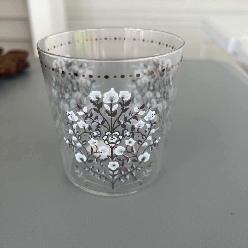ANTHROPOLOGY set of 4 Glasses🤍